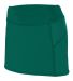 Augusta Sportswear 2420 Women's Femfit Skort in Dark green front view