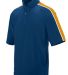 Augusta Sportswear 3788 Quantum Short Sleeve Top in Navy/ gold/ white front view