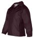 Augusta Sportswear 3101 Youth Coach's Jacket in Maroon side view