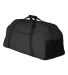 Augusta Sportswear 1703 Large Ripstop Duffel Bag in Black/ black side view