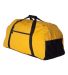 Augusta Sportswear 1703 Large Ripstop Duffel Bag in Gold/ black side view