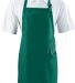 Augusta Sportswear 4350 Full Length Apron with Poc in Dark green front view