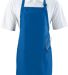Augusta Sportswear 4350 Full Length Apron with Poc in Royal front view