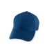 Augusta Sportswear 6236 Youth Athletic Mesh Cap in Navy front view