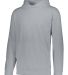 Augusta Sportswear 5506 Youth Wicking Fleece Hoode in Athletic grey front view