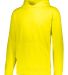 Augusta Sportswear 5506 Youth Wicking Fleece Hoode in Power yellow front view