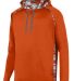 Augusta Sportswear 5538 Mod Camo Hoodie in Orange/ orange mod front view