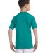 Augusta Sportswear 581 Youth Two-Button Baseball J in Teal back view