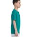 Augusta Sportswear 581 Youth Two-Button Baseball J in Teal side view