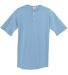 Augusta Sportswear 581 Youth Two-Button Baseball J in Light blue front view