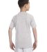 Augusta Sportswear 581 Youth Two-Button Baseball J in Ash back view