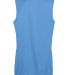 Augusta Sportswear 147 Women's Reversible Wicking  in Columbia blue/ white back view