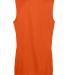 Augusta Sportswear 147 Women's Reversible Wicking  in Orange/ white back view