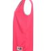Augusta Sportswear 147 Women's Reversible Wicking  in Power pink/ white side view
