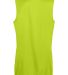 Augusta Sportswear 147 Women's Reversible Wicking  in Lime/ white back view