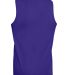 Augusta Sportswear 5023 Youth Reversible Wicking T in Purple/ white back view