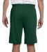 Augusta Sportswear 915 Longer Length Jersey Short in Dark green back view