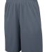 Augusta Sportswear 1429 Youth Training Short with  in Graphite front view