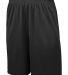 Augusta Sportswear 1429 Youth Training Short with  in Black front view