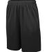 Augusta Sportswear 1429 Youth Training Short with  in Black side view