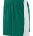 Augusta Sportswear 1605 Lightning Short in Dark green/ white front view
