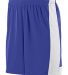Augusta Sportswear 1605 Lightning Short in Purple/ white front view