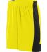 Augusta Sportswear 1606 Youth Lightning Short Power Yellow/ Black