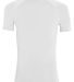 Augusta Sportswear 2601 Youth Hyperform Compressio in White front view