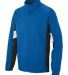 Augusta Sportswear 7723 Youth Tour De Force Jacket in Royal/ black/ white front view