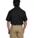 1574 Dickies Short Sleeve Twill Work Shirt  BLACK back view