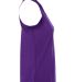 Augusta Sportswear 1203 Girls' Solid Racerback Tan in Purple side view
