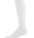 Augusta Sportswear 6085 Wicking Athletic Socks White front view