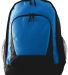 Augusta Sportswear 1710 Ripstop Backpack in Royal/ black front view