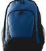 Augusta Sportswear 1710 Ripstop Backpack in Navy/ black front view