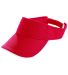 Augusta Sportswear 6223 Athletic Mesh Two-Color Vi in Red/ white front view