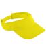 Augusta Sportswear 6227 Athletic Mesh Visor in Power yellow front view