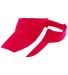 Augusta Sportswear 6260 Adjustable Wicking Mesh Tw in Red/ white front view
