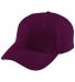 Augusta Sportswear 6266 Youth Adjustable Wicking M in Maroon front view