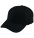 Augusta Sportswear 6266 Youth Adjustable Wicking M in Black front view