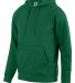 Augusta Sportswear 5414 60/40 Fleece Hoodie in Dark green front view