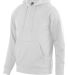 Augusta Sportswear 5414 60/40 Fleece Hoodie in White front view