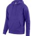 Augusta Sportswear 5414 60/40 Fleece Hoodie in Purple side view