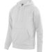 Augusta Sportswear 5414 60/40 Fleece Hoodie in White side view