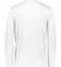 Augusta Sportswear 2786 Youth Attain 1/4 Zip Pullo in White back view