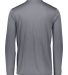 Augusta Sportswear 2786 Youth Attain 1/4 Zip Pullo in Graphite back view