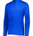 Augusta Sportswear 2786 Youth Attain 1/4 Zip Pullo in Royal front view