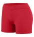 Augusta Sportswear 1223 Girls' Enthuse Short Red front view