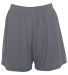 Augusta Sportswear 1292 Women's Inferno Short in Graphite front view