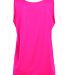 Augusta Sportswear 1706 Girls' Training Tank in Power pink back view