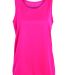 Augusta Sportswear 1706 Girls' Training Tank in Power pink front view